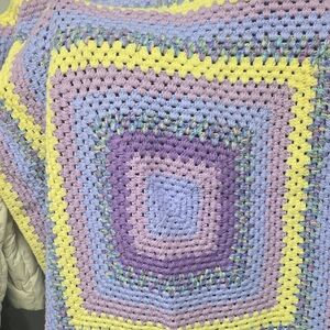 Pastel Crochet Blanket